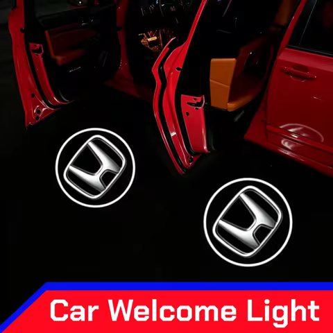 2Pcs for Honda Mugen Jazz Fit Accord CRZ Vezel Civic CRV Insight Crosstour H-RV NSX Car Door Project