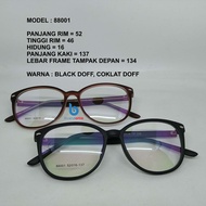 88001 PLASTIC EYEGLASSES FRAME FOR MEN Wanita