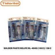 SOLDER PASTE RELIFE RL-404S (10CC) 138 C