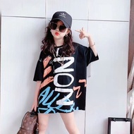 Children Children's Clothing T-Shirt Pure Cotton Girls Mid-Length Short-Sleeved T-Shirt 2024 Fashion