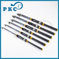 Spinning Rod 1.5M-3.0M Telescopic Fishing Rod Portable Fishing Rod For Freshwater Saltwater Surf Rod