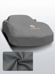 เสื้อกันฝนรถยนต์ Porsche 911 718 Boxster Panamera Taycan Cayenne Macan ผ้ายืด กันรอยขีดข่วน ปกป้องเต