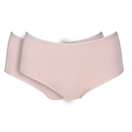 sloggi กางเกงชั้นในผ้าคอตตอน สล็อกกี้ แพ็ค 2 ชิ้น รุ่น sloggi Everyday Maxi 2P รหัส 10109426 สีเนื้อ