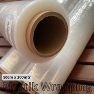 Plastic Wrapping Goods Stretch Film 50cm x 150m 50cm x 300m Jember