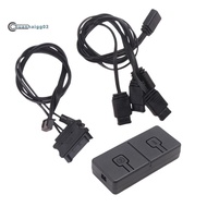 .5V 3Pin ARGB to 12V 4 Pin RGB Converter 5V/3pin ADD-RGB to 12V/4PIN Adapter 5V 3pin Manual Controll