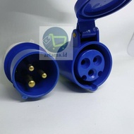 3 Pin 32A Male Female Mobile Type Industrial Plug