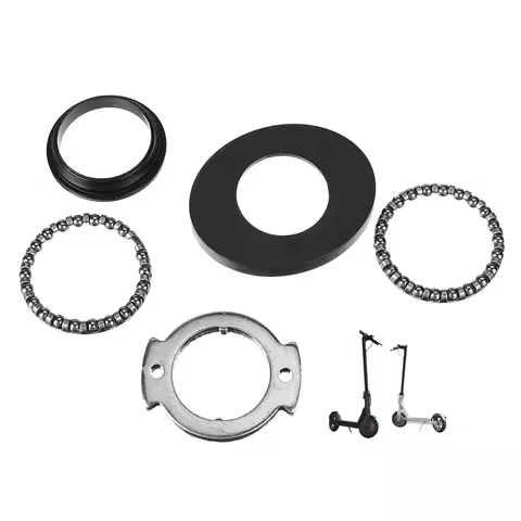 B72A 5 Set Front Fork Bearing Bowl Rotating Parts Pole Rotation Kit For XIAOMI MIJIA M365 M187 Scoot