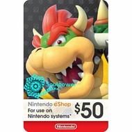 Nintendo Switch eshop Prepaid Card $50 60 70 99 Usd (Limited time offer!!)