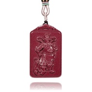 【正佳珠寶】紫金硃砂 關聖帝君 關公硃砂 35g 硃砂吊墜