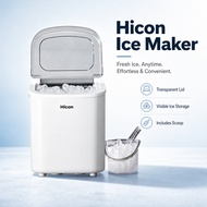 Hicon Stainless Steel Automatic Ice Maker Machine Portable Fast Ice Maker for business/home