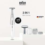 Braun Silk epil FG 1100 Trimmer  Bikini Face Hair Removal Electric Shaver Styler and for Women White