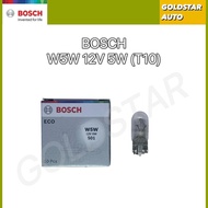 【Bosch Original】【Single Bulb】W5W T10 Halogen Bulb 12V | Position / Interior / License Plate