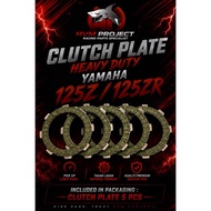 HVM PROJECT CLUTCH PLATE HEAVY DUTY Y125Z (5 KEPING)