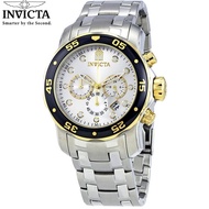 Đồng hồ nam Invicta Mens 80040 Pro Diver Stainless Steel Watch with Link Bracelet (0407)