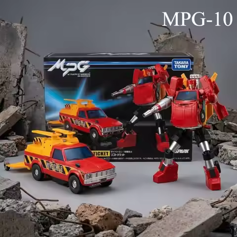 【In Stock】Transformation Robot Takara Tomy MPG-10 MPG10 Lift-Ticket Diaclone Tow Truck MP Scale Orig