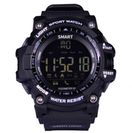 Others - 智慧手錶EX16全圓屏智慧運動手錶IP67專業防水（黑色）