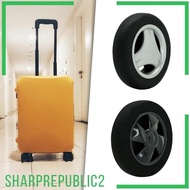 [Sharprepublic2] Luggage Wheels Luggage Suitcase Wheels Durable, Luggage Casters Suitcase Swivel Wheels for Luggage Shopping Carts Suitcases