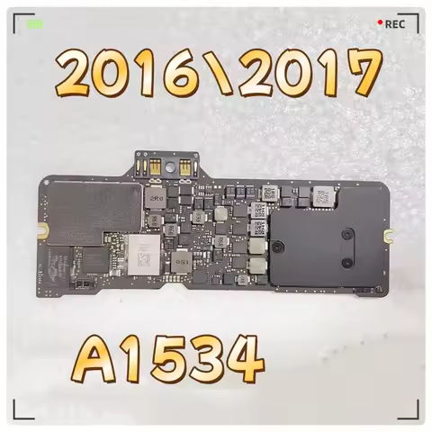A1534 Motherboard 820-00687-A 820-00244-A For Macbook Retina 12" A1534 Logic Board 8GB 16GB 256GB 51