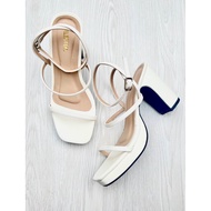 Celestial Footwear Janel 3.5 inches Heels Sandals Heels for Women High Heels Kasut Perempuan Heels
