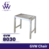 GVW【8035】Stainless Steel Table Kitchen Table Outdoor Table Bench Chair With Table Set Garden Meja
