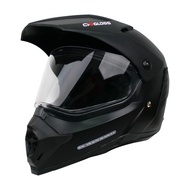 Cargloss Former Supermoto Helm Full Face – Black Doff