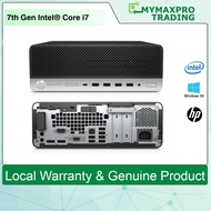 PC i7 HP ProDesk 400 G4 SFF Intel Core i7 (7th Gen) / 8GB RAM / 240GB SSD / Win 10 Pro (Refurbished 