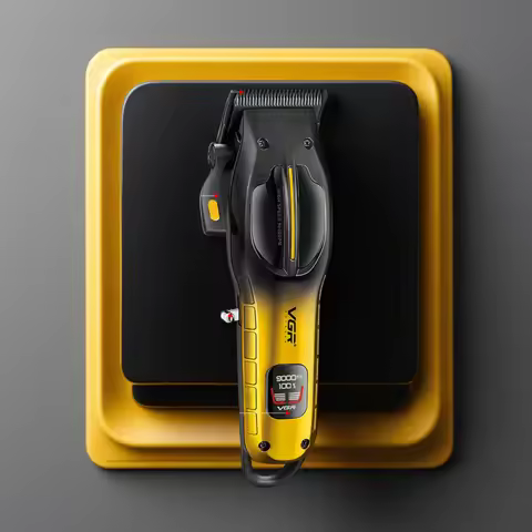 VGR Clipper Cordless Trimmer Professional Hair Cutting Machine Barber 9000 RPM Electric Trimmer DLC 