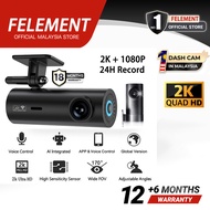 【18 Months Warranty】FELEMENT dashcam LF10 Pro 2 Camera dashcam for car Front Dash Cam 24H Record FHD