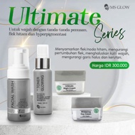 Ms Glow Paket Ultimate Series Free Pouch