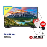 SAMSUNG 43N5001 with Antena PX HDA 5600 LED TV 43 Inch FHD USB HDMI