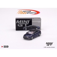 Mini GT 1/64 Mercedes Benz EQS 580 4MATIC Nautical Blue Metallic 1:64