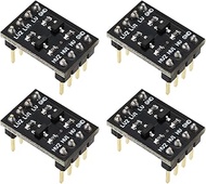 SING F LTD 4Pcs Logic Level Converter 2 Channel Bi-Directional Shifter I2C 3.3V-5V Compatible with A