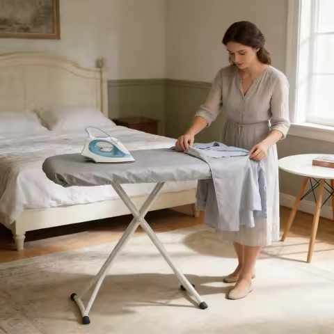 Silver Coated Ironing Board Cover Dustproof Ironing Board Cloth Cover Heat Resistant Ironing Board C