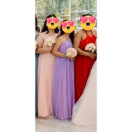 Preloved Bridesmaid Tulle Gown