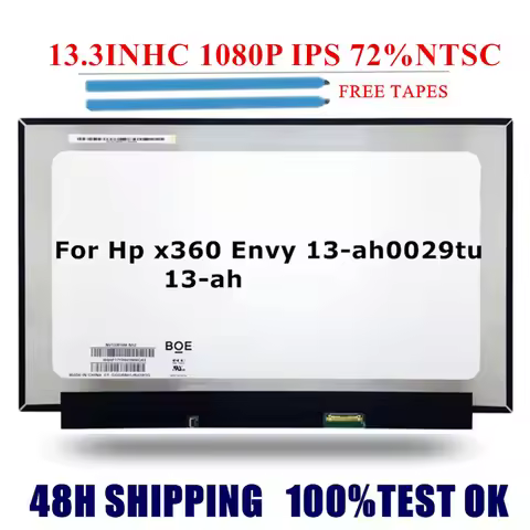 NV133FHM-N52 NV133FHM-N54 LP133WF4-SPB2 M133NWF4 R0 R3 N133HCE-GP1 13.3INCH Slim FHD 1080P IPS LCD S