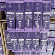 ยาสีฟันดีเดนท์ สูตรใหม่ แอดวานซ์ เพอเพิล ไวท์เทน ทีธ ดีเดนท์ม่วง 1 หลอด ปริมาณ 100กรัม ฟลูออไรด์ 150