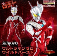 (不適合盒完美者)現貨 全新 日版 魂展 SHF Ultraman Zero Wild Burst 超人 賽羅 野性爆發 紅蓮奥特曼 S.H.Figuarts