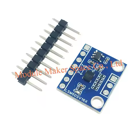 LSM6DSV16XTR Smart IMU Module -Built-in Sensor Fusion & AI Core, Direct Quaternion Output,for Advanc