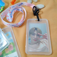 Transparent Mica ID Card Holder / Photocard Holder / Kpop Photocard Holder Transparent Mica Material