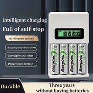 【READY STOCK】 Energizer Charger AA/AAA 1.2V NI-MH Rechargeable Battery Recharge Power Plus 2000/800 