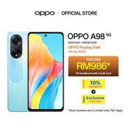 OPPO A98 5G Smartphone | 8GB RAM + 256 GB ROM | 67W SUPERVOOC | 5000mAh Battery