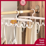 12 Hook Hanger Space Saver Clothes Hangers Saving Magic Hanger 360 Rotate Anti-skid Organizer Rack W
