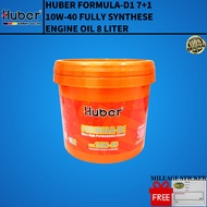 HUBER FORMULA-D1 7+1 =8L 10W-40 ENGINE OIL (FULLY SYNTHESE HD ESTER) (MADE IN GERMANY)