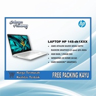 sale HP Laptop 14s dk1xxx AMD Athlon silver 3050U Ram 4 GB/256 SSD