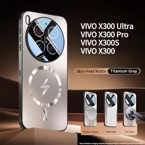 For VIVO X300 Ultra X300 Pro Case New Premium Lightning Magnetic Lens Full Cover Cover For VIVO X300