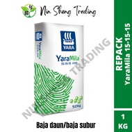 [REPACK] 1kg YaraMila 15-15-15/BAJA DAUN/BAJA SUBUR/星王