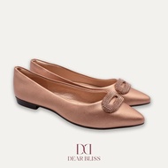 DEAR BLISS Adelina Rose Pointed Toe Flats