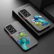 Disney Monsters Inc University Matte Phone Case For OPPO A5X A5 A9 A15 A16 A16K A17 A38 A54 A55 A57 