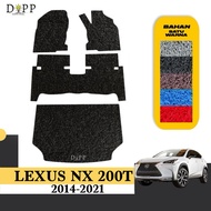 Lexus NX 200T Car Mat Car Mat/ Lexus NX200T Vermicellimie 2014-2021