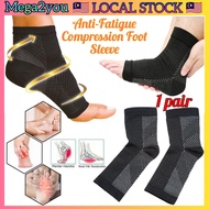 🇲🇾 Compression Therapy Ankle Socks Sarung Stokin Stoking Terapi Sakit Tumit Kaki Bengkak Kebas Lenguh Urat Sure Active